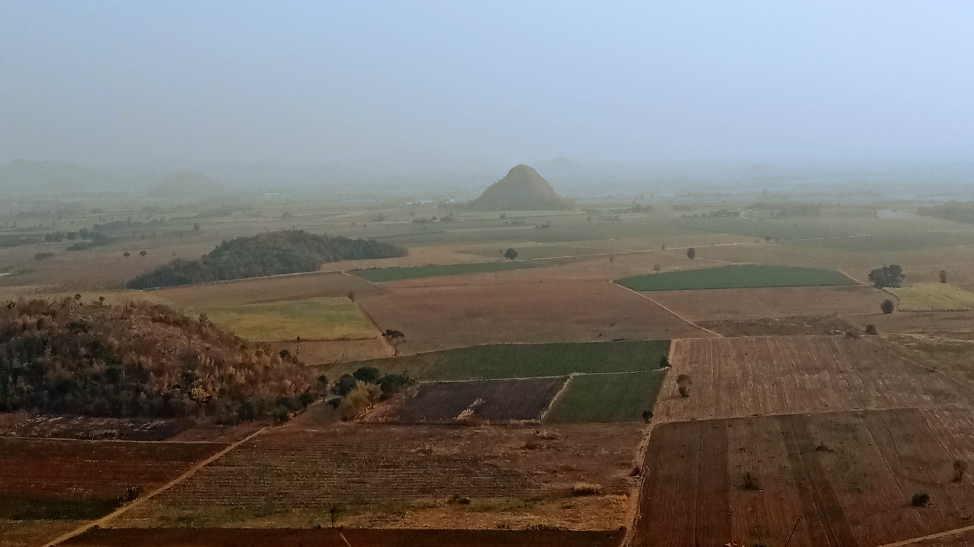 A view from a mountaintop