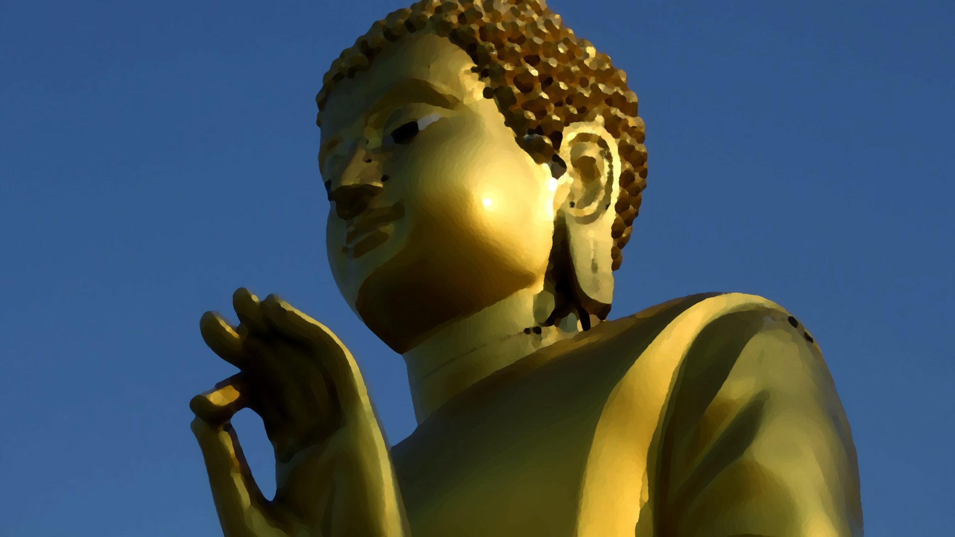 The Buddha and the sky 2