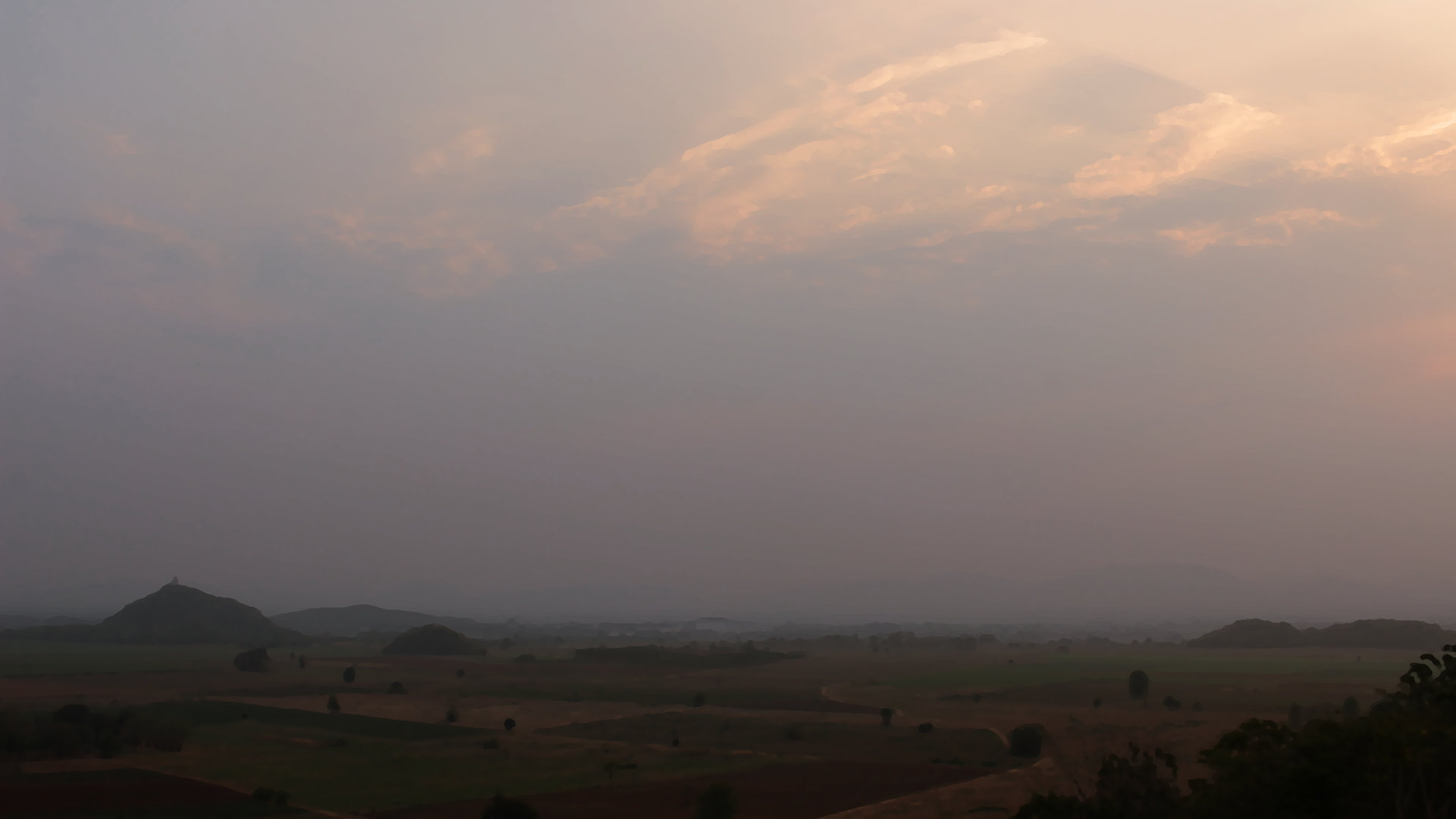 A view from a mountain