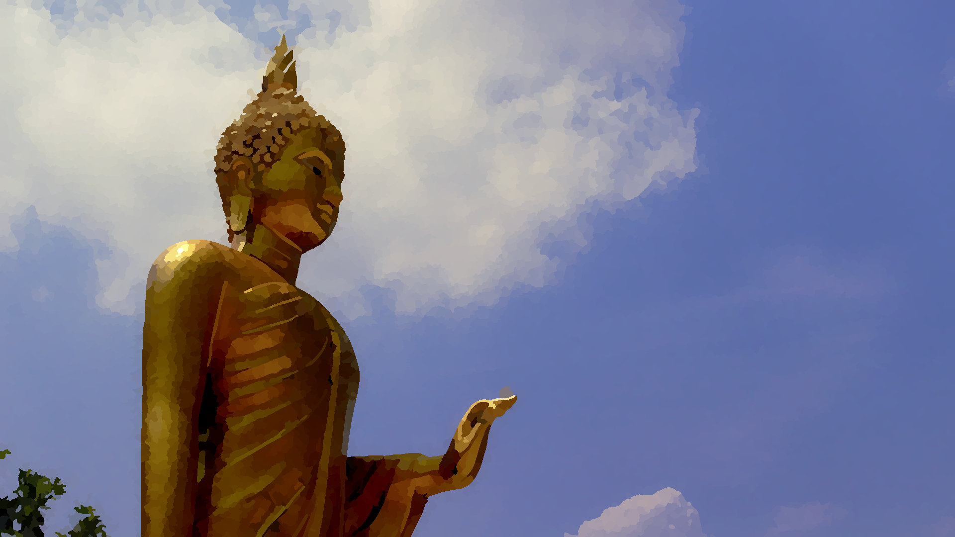 The Buddha and the sky 7